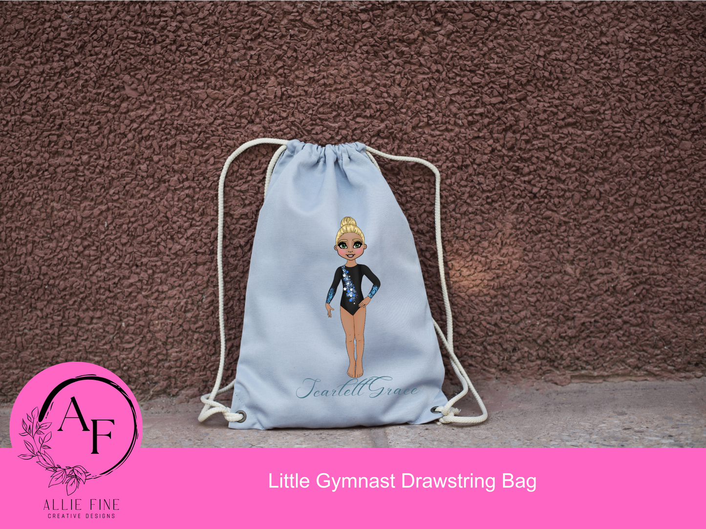 Gymnast Drawstring Bag