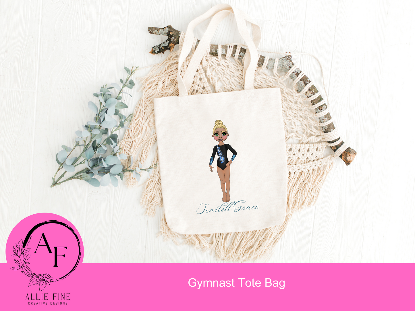 Gymnastics Tote Bag